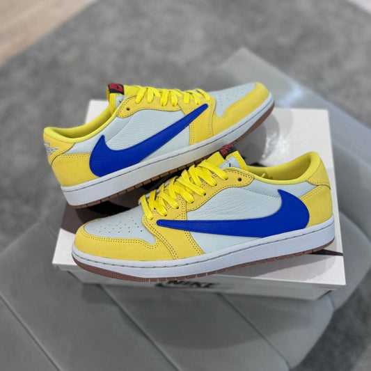 Nike AJ Retro 1 Low x "Travis Scott Canary"